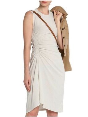 James Perse | Dresses | James Perse Womens Lightweight Linen Maxi Dress  White | Poshmark